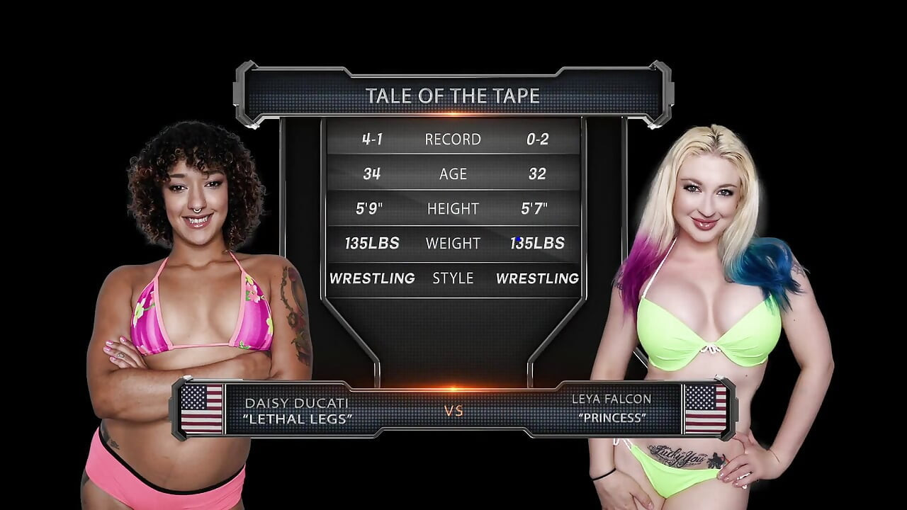 Daisy Ducati vs Leya Falcon Ženský zápas