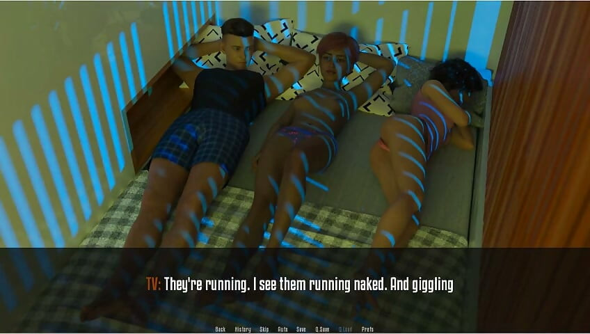 Anita's Internship - Gameplay - Roleplay - Stepmom Blowjob Near Petite Teen Masturbating