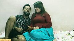 Indisk xxx het milf bhabhi - hardcore sex och smutsigt samtal med grannpojken!