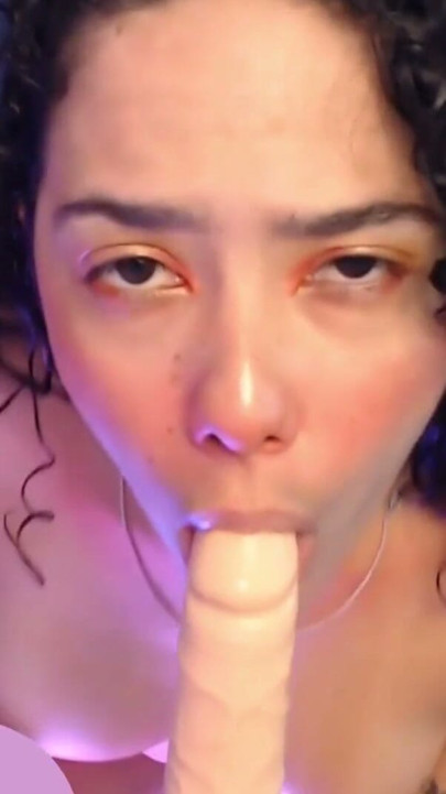 good cock sucking latin girl gives you good blowjobs | Clip 3