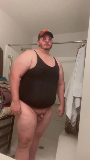 Must-see moment from "Heavy Trucker Bubba Burly Chub Strips Nude & Pounds Out A Heavy Load"