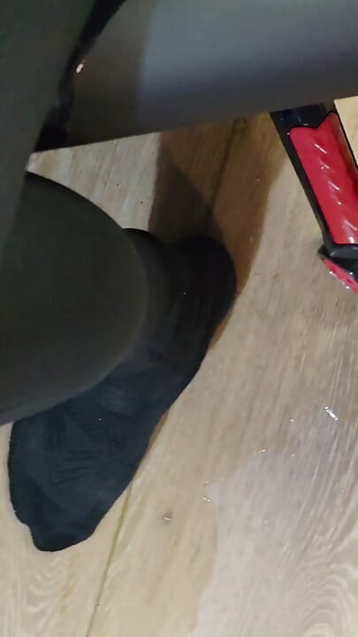 Waterfalls from my leather desk chair