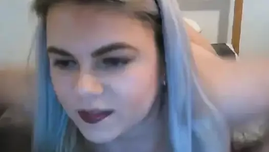 Amateur chubby czech girl on webcam