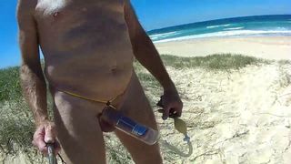 Pompa cockring da spiaggia