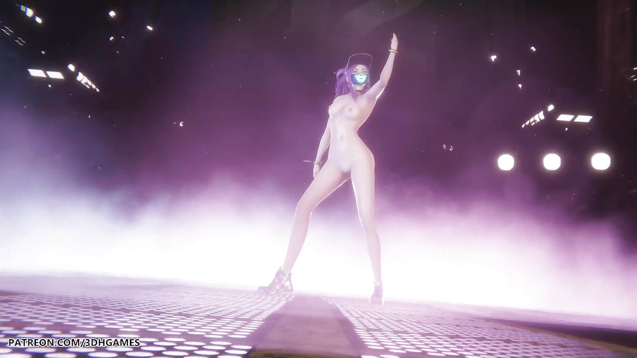 Mmd Lisa - Futw Akali Sexy Naked Dance League of Legends Hentai Uncensored 4K 60fps