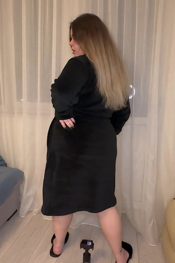 Black Robe Stinky BBW Fart Frenzy