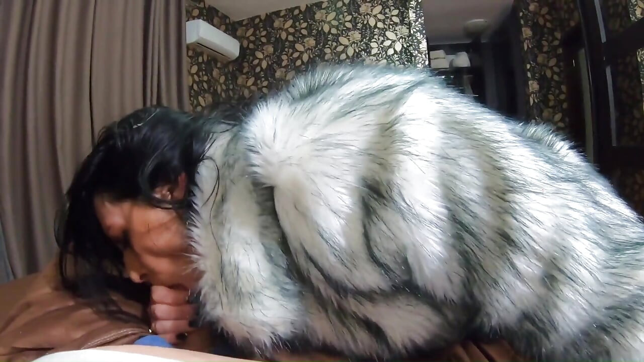 Milfycalla Blowjob in Fur Coats Cum All Over My Expensive Furs