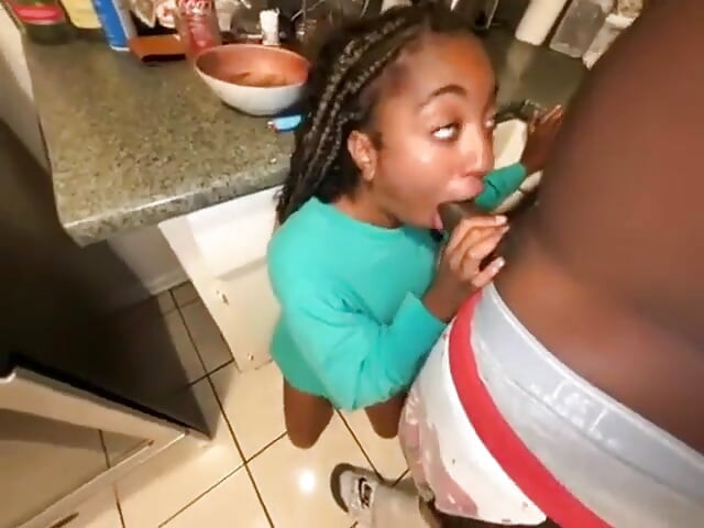 Aman tanrım şimdi bana ne olacak baba büyük zenci boğazımda