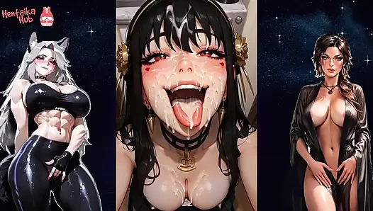 2d Hentai compilation with hot bitch Jor Briar.