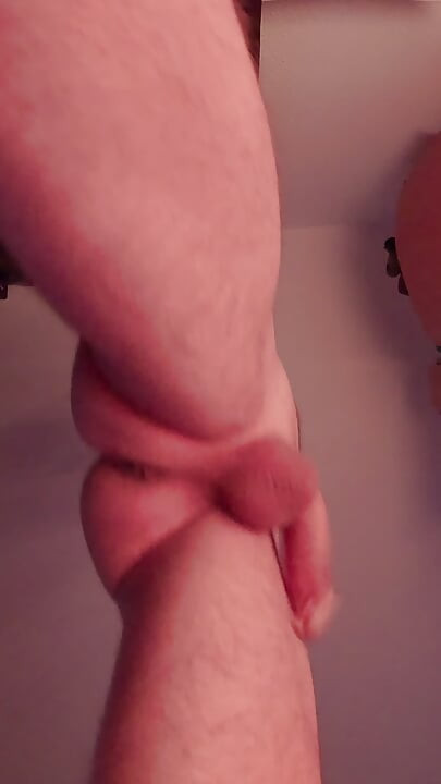 German young big cock shaking again