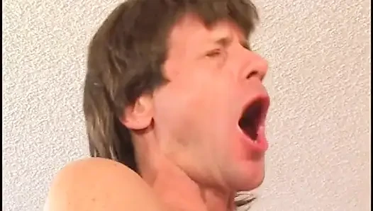 A big whale sucks cock while getting fucked