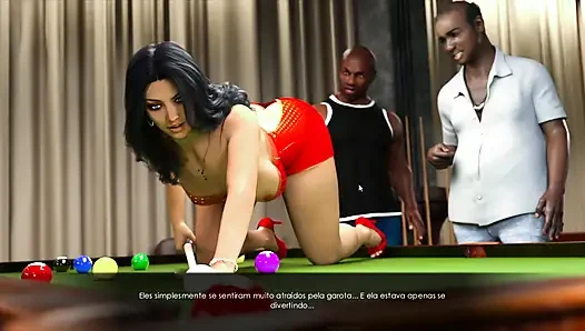 Ana heyecan verici - iki büyük zenci yarağı ile sikişiyor, film çekiyor