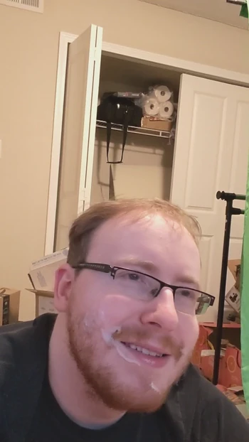 Wallace gets a facial