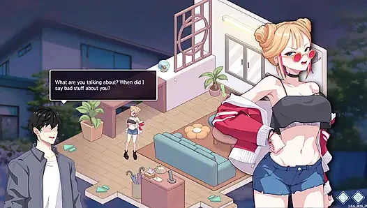 Happy student part 3! Washing machine sex!