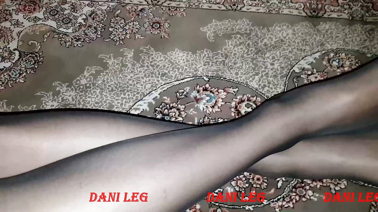 Dani Leg Black Pantyhose Cumshut