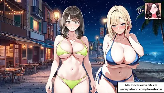 Spanish Hentai JOI. Women watch as YOU peel it in the street (fantasy). Very immersive role.