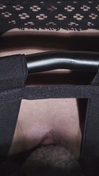 I use the chair to enjoy on his face. Want his tongue in my pussy | Clip 1