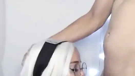 Nerdy, freundin bat mich, sex mit ihr zu haben, während sie filmte ft. white moon vip