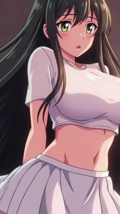 Time Travel Temptation Curious Anime Girl Fucks Her Hot Future Self Passionate 3D Hentai | Clip 1