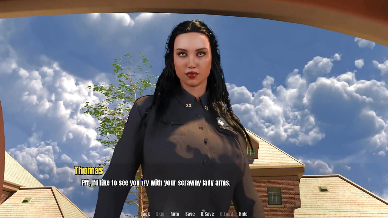 Rumah nenek: zakar besar, handjob di jalan raya ep.27