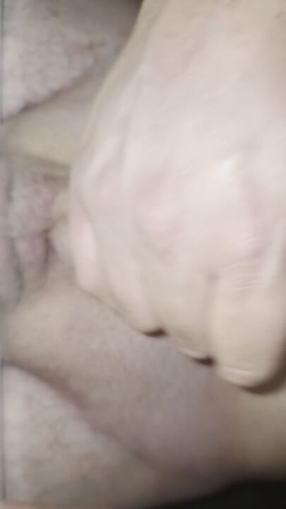Cum trough piercing hole.
