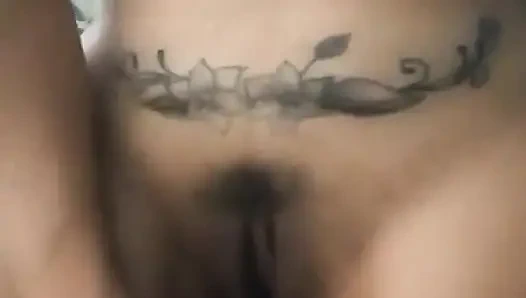 Take a shower in a hotel