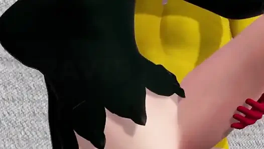 One Punch-man Fubuki and Saitama // Parody