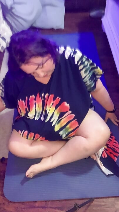 Grandota mira un boo yoga