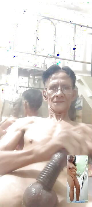 sexo sexo videollamada a mi esposa cachonda.