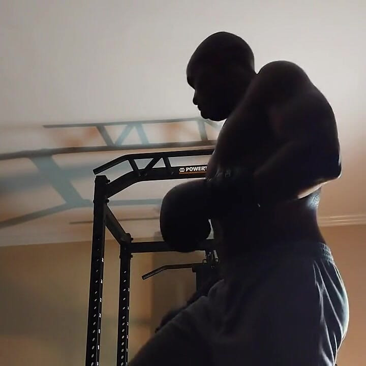 Boxing  workout from the day before yesterday