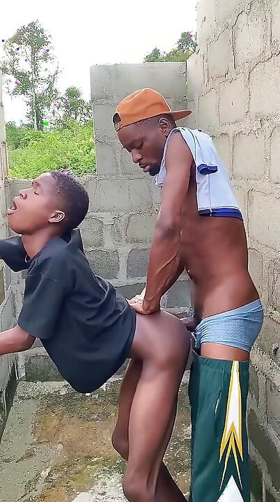 His Stepbrother Fucking Him in Uncomplicated Building..