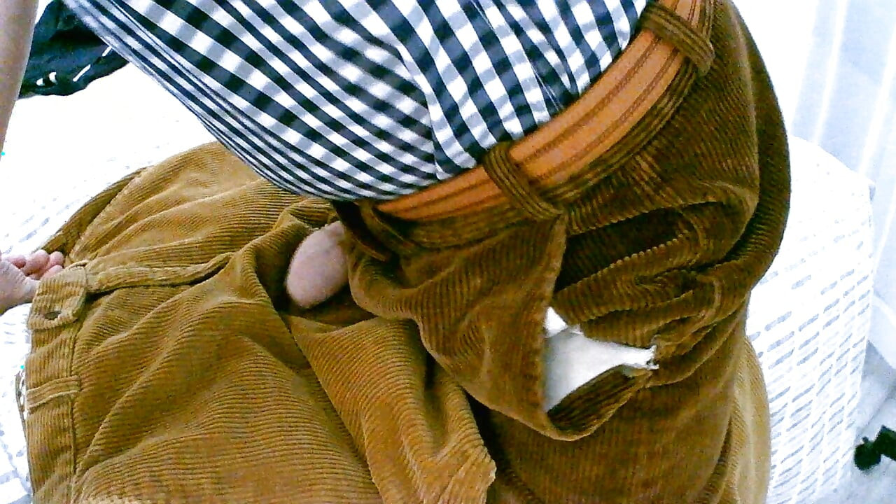 brown corduroy rubbing