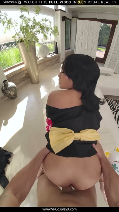 VRCosplayX Demon Slayer Mai Thai As Yaiba Makomo Became Hot And Lustful As Much As She Is Dangerous Part 2 | Clip 3