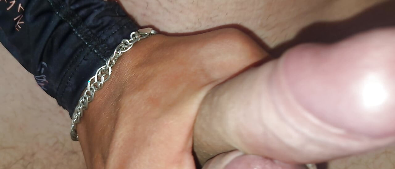 Two Cocks Were Glued Together by the Cum From a Powerful Orgasm, Spurting Hot Streams of Sticky Juice!