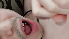 Eresu, mouth cum