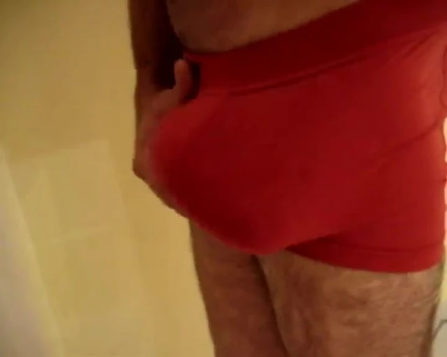 filled red trouser