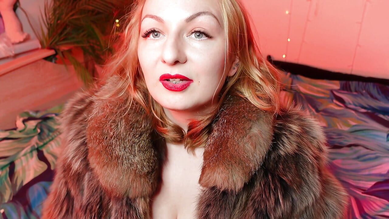 Sexy ASMR with red gloves