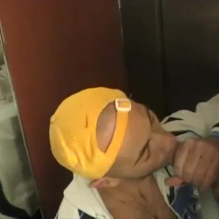 Fucked by a straight boy in the elevator