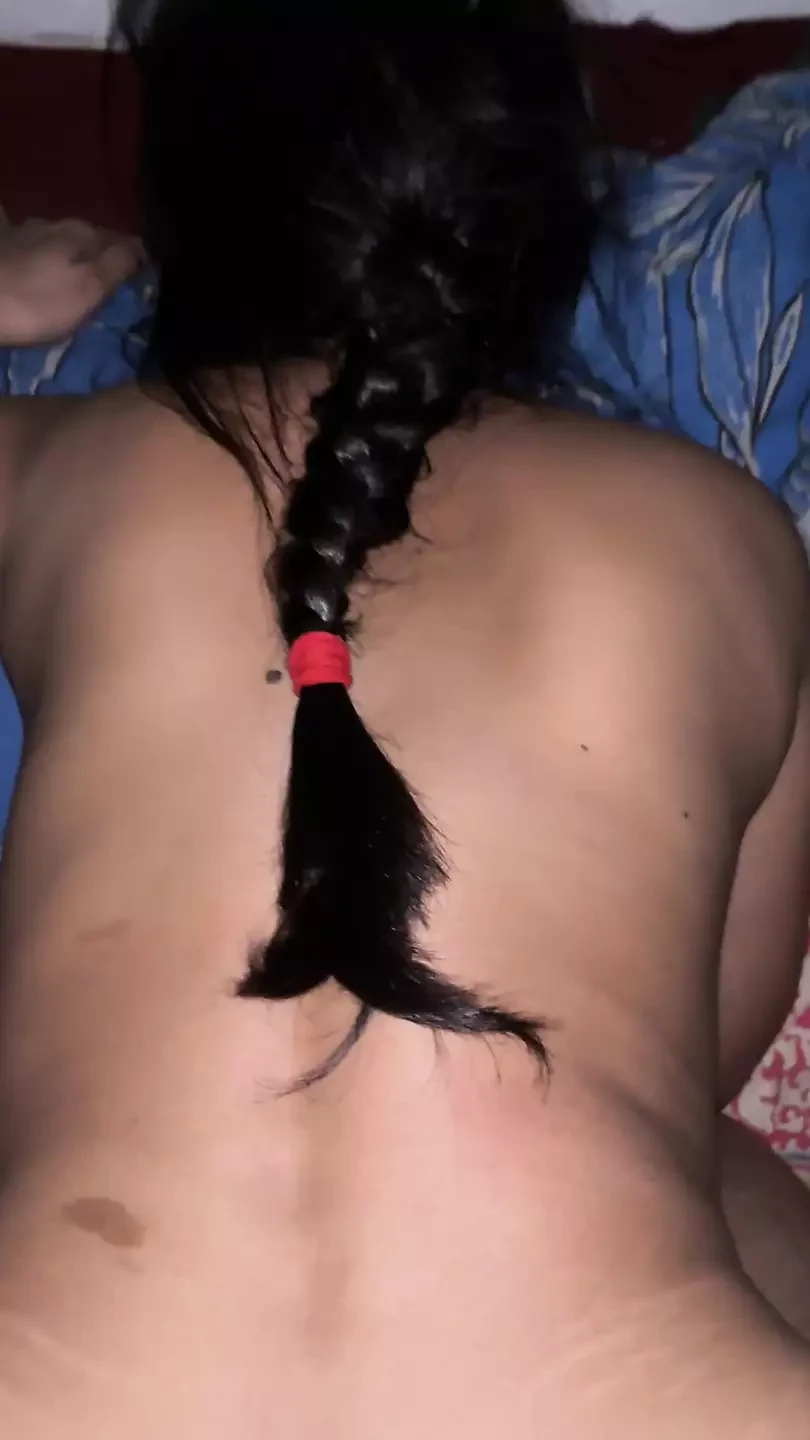 Didi saw the cock shaking and then started the ghapa ghap.