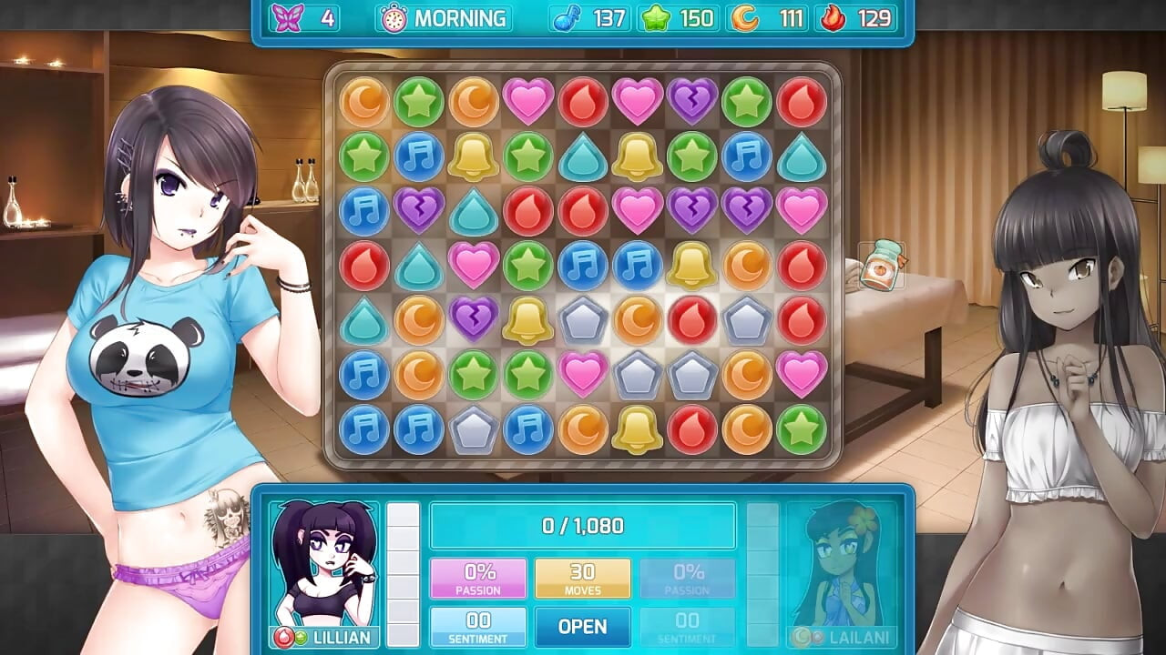 Huniepop 2 - Double Date - Part 8 Girl Lesbian Babes by Loveskysan