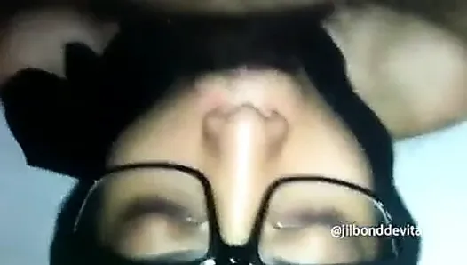 Hijab know how to blowjob
