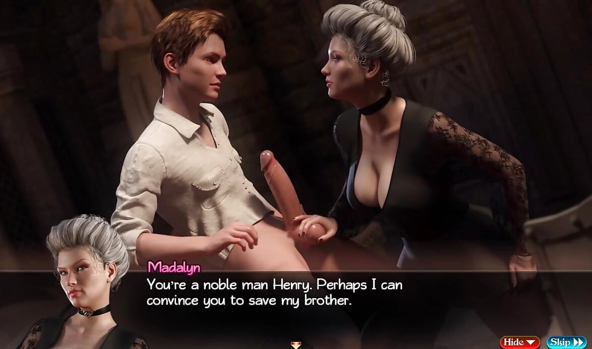Treasure Of Nadia  -71,72 - gameplay - roleplay - nun's 1st time and milf takes deep in pussy