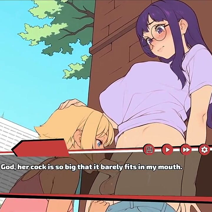 Futanari Have a Heart Too! Futa Hentai Game Ep.5 Lesbian and Trans Getting Naughty in the Classroom!