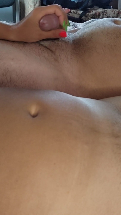 Close up mutual masturbation. Hot sexy tight pussy. POV. Stepsister playing with stepbrother. | Clip 1