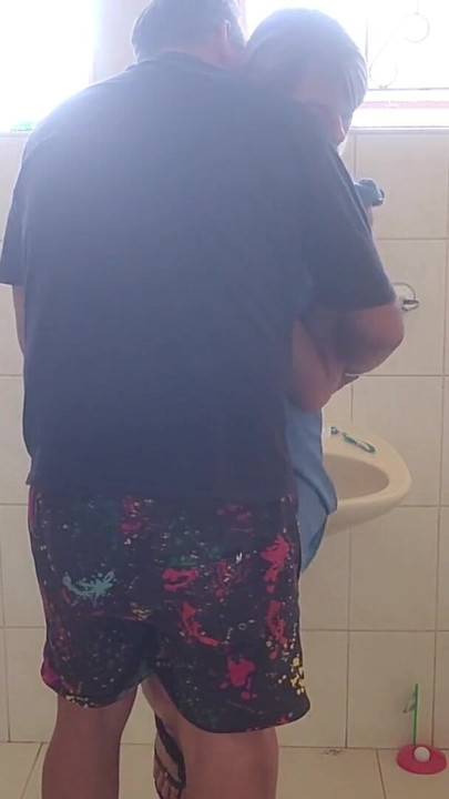 Memorable moment from "Finger fucking my best friends wife in the bathroom almost got caught"