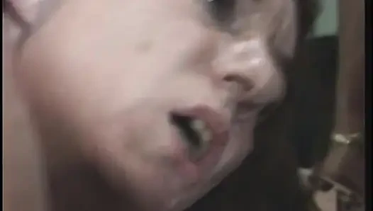Horny older slut sucks dick while she gets her pussy filled with cock - older porn