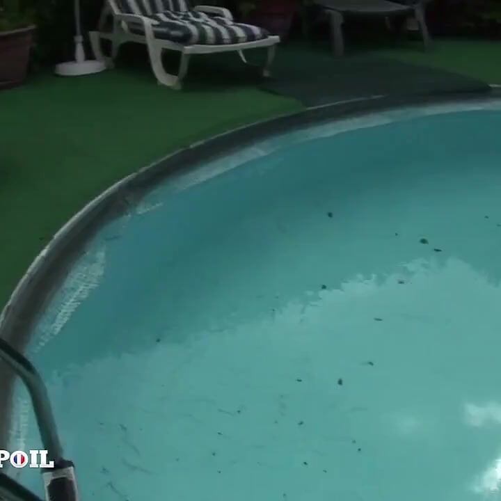 Sublime Petite Arab Slut Sunbathing Gets Analized at the Pool