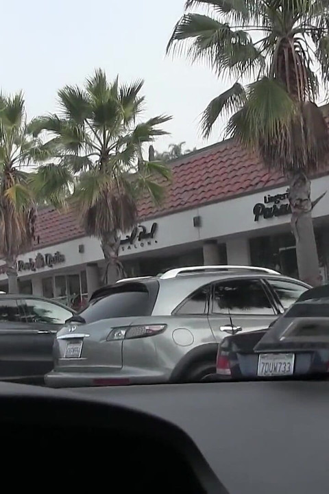 Sloppy pigtail blowjob