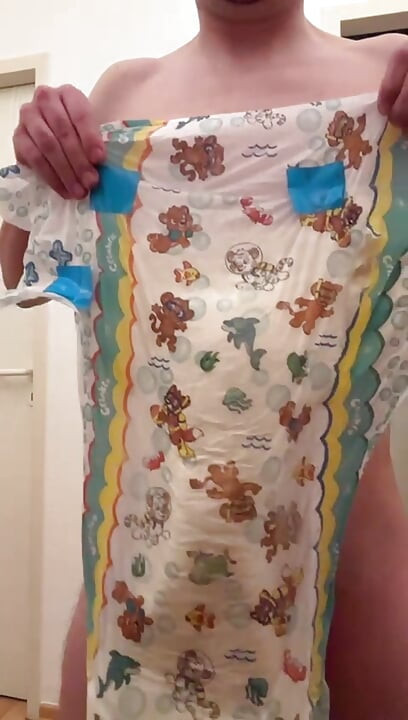 Horny in the diaper
