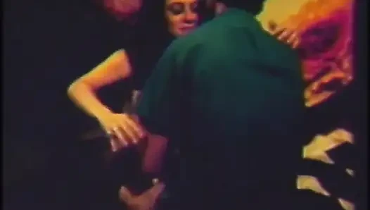 Sexy young girl in a vintage hard sex scene
